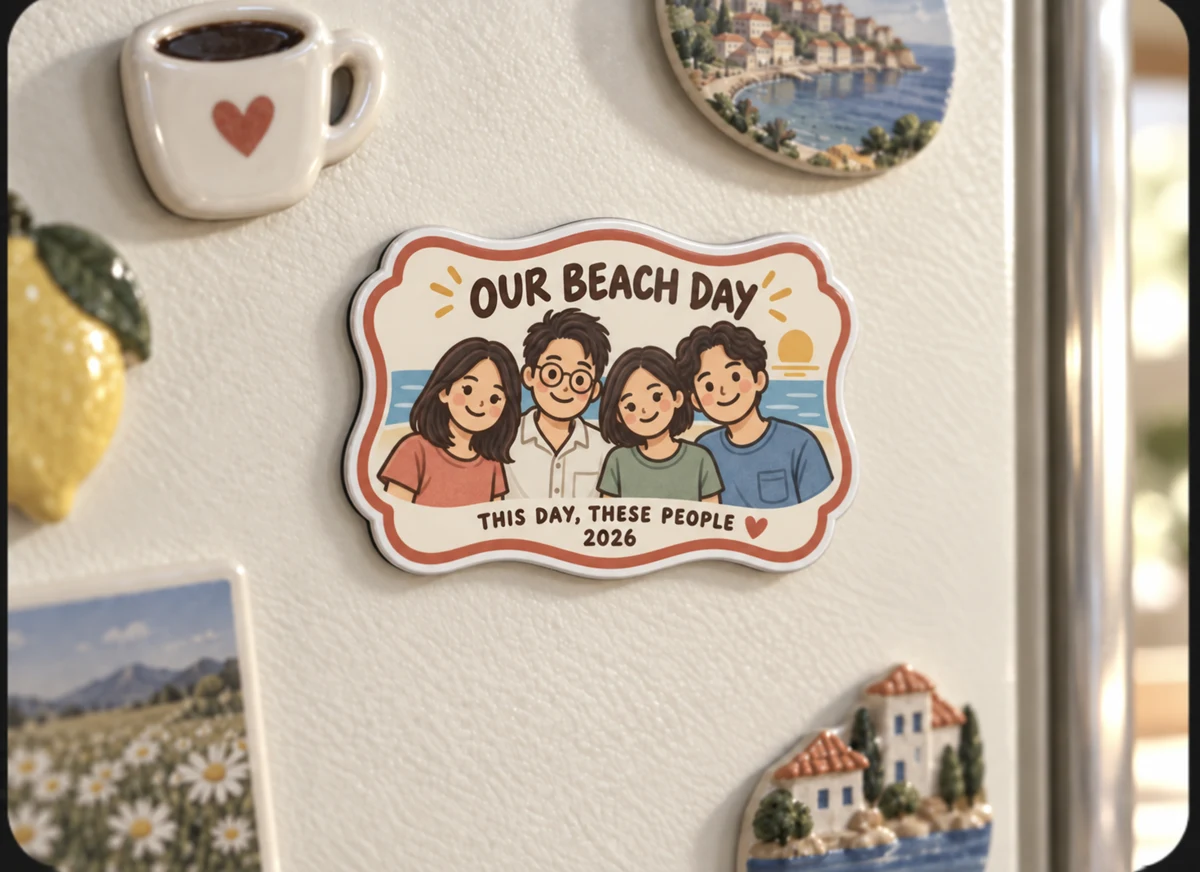 On the fridge — together sample
